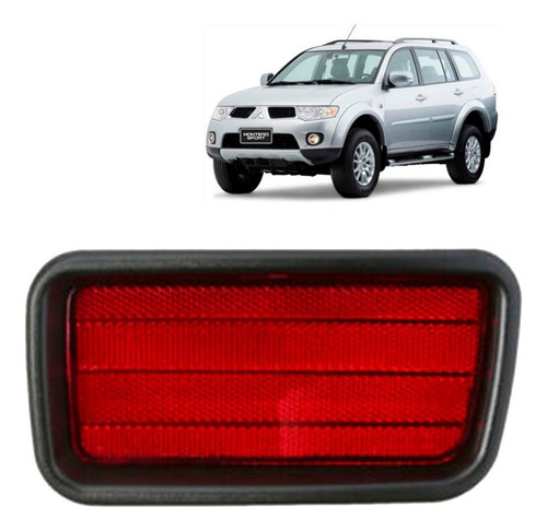 Reflector Izquierdo Para Mitsubishi Montero Sport 1997 2004