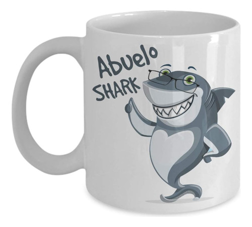 Abuelo Shark Mug - Abuelo En Español - Cumpleaños, Baby Reve