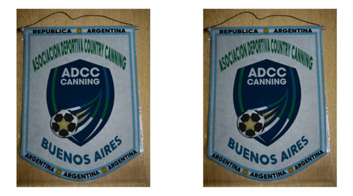 Banderin Mediano 27cm Asociación Deportiva Country Canning