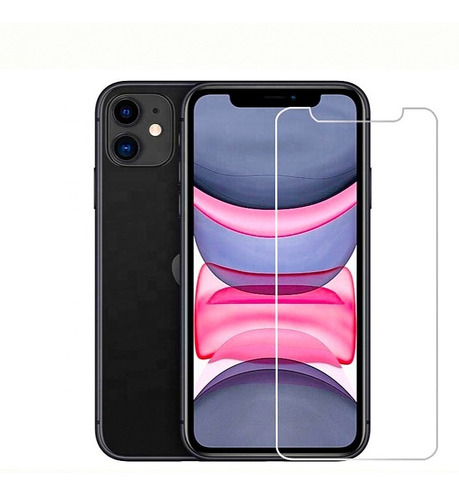 Pack 3 Mica Vidrio Templado Lamina Para iPhone 11