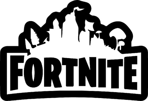Fortnite Sticker Calcomanía Decal Logo