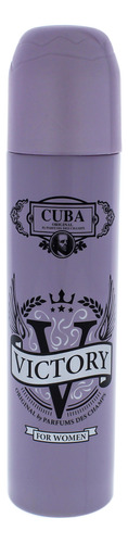 Aerosol Edp De 3.3 Onzas Para Mujer Victory By Cuba