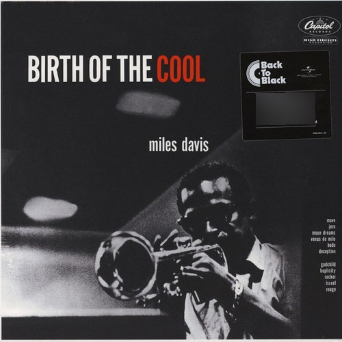 Miles Davis - Birth Of The Cool Lp Vinilo Importado Nuevo
