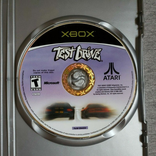 Test Drive - Xbox Clássico (Usado)
