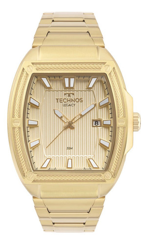 Relógio Technos Masculino Legacy Dourado - 2315lak/1d