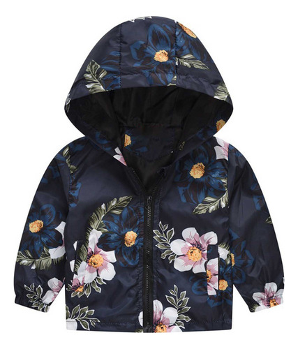 Chaqueta Con Capucha Para Niños, Bonitas Flores, Diseño De C