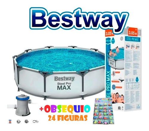 Piscina Extrafamiliar +bomba De Filtro + Parche Repar +envio