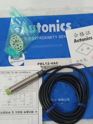 Sensor Inductivo Prl12-4ac, 110 / 220vac, 4mm, Autonics...