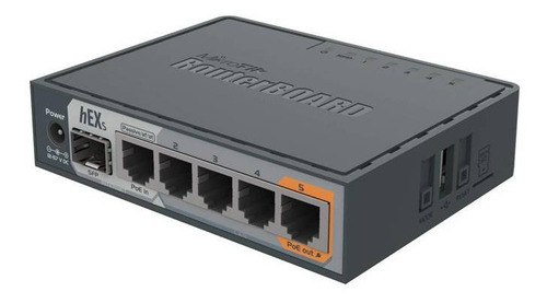Imagen 1 de 1 de Mikrotik Hex S Rb760igs Gigabit Ethernet 5x