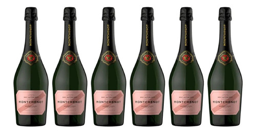 Caja Espumante Champagne Lopez Montchenot Rose X 6u Vinariam