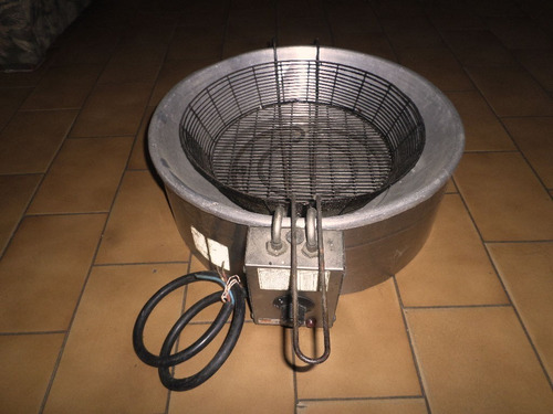 Freidora Electrica Circular De Mesa Marca Tedesco  110v