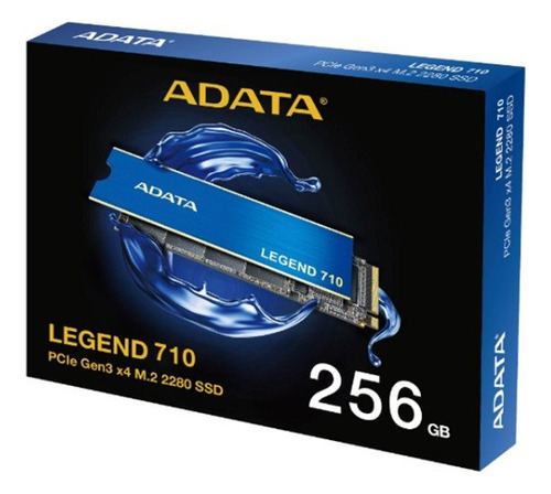 Disco Ssd 256gb Adata Legend 710 Gen3 X4 M.2 Nvme 2280