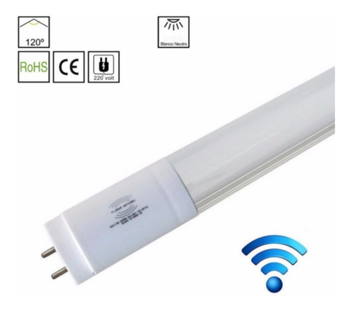 Pack 25 Tubo Led 18w Jieli Luz Frio 120cm Sensor Movimiento