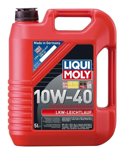 Aceite para motor Liqui Moly sintético 10W-40 para camiones y buses