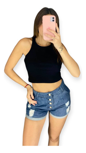 Musculosa Crop Top Morley Fino