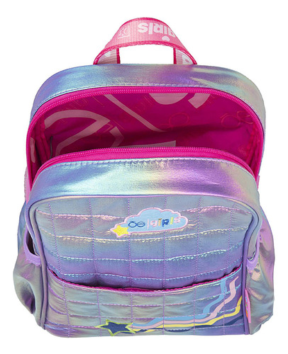 Bolsa Niñas Backpack Cloe Didrali Mediano Color Violeta