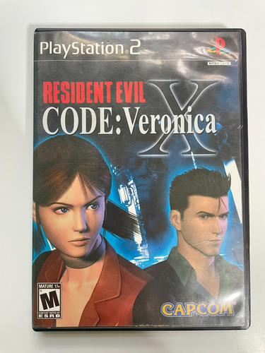 Resident Evil Code Verónica Playstation 2 Ps2 Completo 