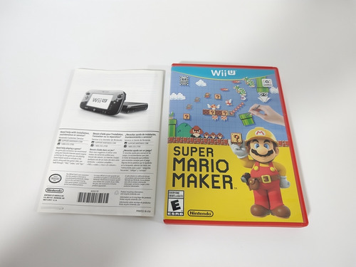 Super Mario Maker Para Nintendo Wii U