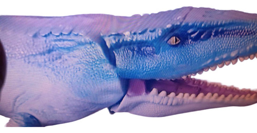 2015 Hasbro Jurassic World Mosasaurus Battle Damage 9 Cms