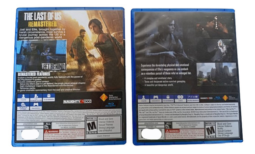 The Las Of Us 1 Y 2 Para Ps4 Formato Fisico Original (Usado)