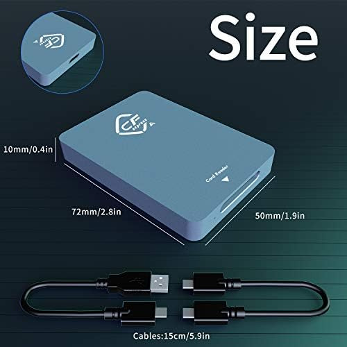 Lector De Tarjetas Cfexpress Tipo A Usb 3,1 Gen2 10gbps De A