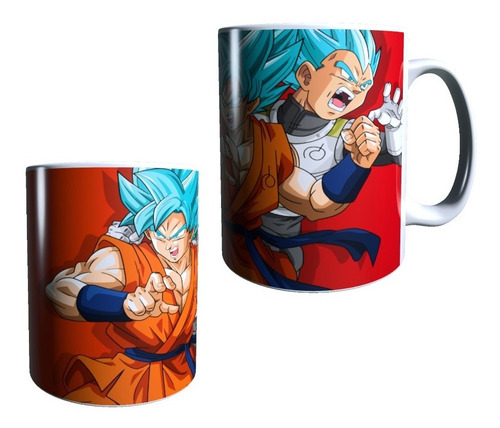 Taza Goku Y Vegeta En Fase Dios. Dragon Ball Z. | MercadoLibre Taza Goku Y Vegeta En Fase Dios. Dragon Ball Z. | MercadoLibre