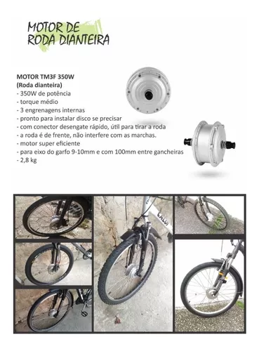 Bicicleta Alfameq com kit elétrico - Kit bicicleta elétrica - Fitzz