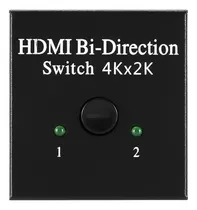 Comprar Switch Adaptador Hdmi 2 Puertos Conmutador Selector