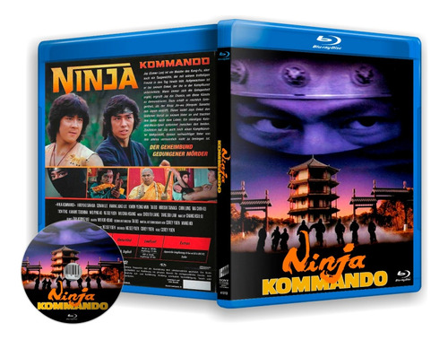 Ninja Kommando (1982) - Blu Ray  Alemán- Español / Ingles 