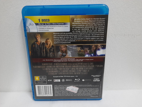 Blu-ray Eu Sou O Numero Quatro (i Am Number Four)