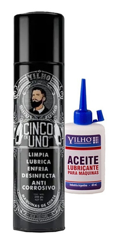 Lubricante Para Maquinas Cinco En Uno Yilho + Aceite