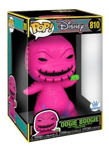 Pop! Jumbo 10 Oogie Boogie With Dice (black Light) - The Ni
