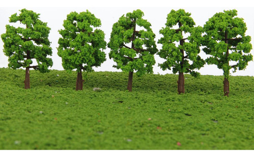 Paquete De 60 Paisaje En Miniatura Modelo Árbol Para Tren