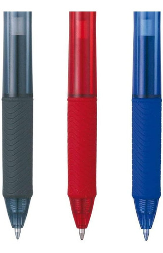 Caneta Gel Energel 0,7mm Preta Vermelha Azul Sm/bl107-abc6 P Cor da tinta Coloridas Cor do exterior 1
