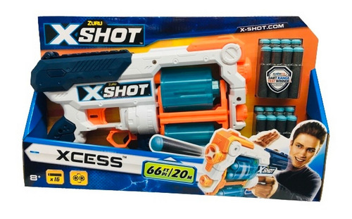 Pistola X-shot Xcess Lanza Dardos Zuru New Ar1 01164 Ellobo