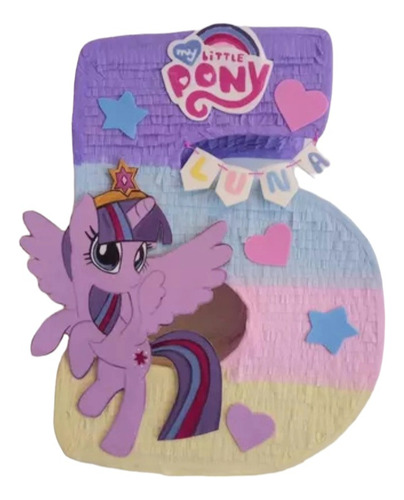 Piñata Número Pony 