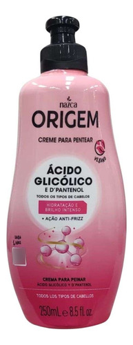 Creme Para Pentear Acido Glicolico E Dpantenol Origem Nazca