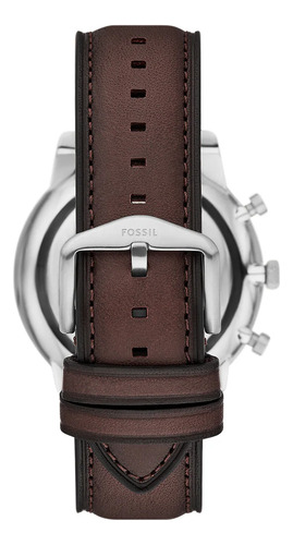 Reloj Para Hombre Fs6109 De Piel Color Marrón Fossil