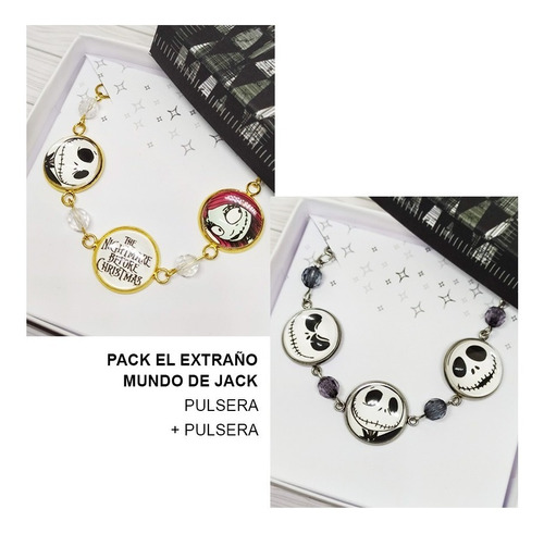 Pulsera El Extraño Mundo De Jack (pack De 2 Pulseras)