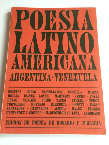 Poesia Latinoamericana Argentina-venezuela