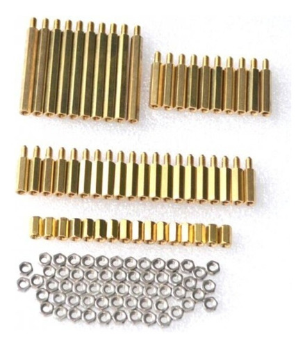 Kit De Tornillos Y Tuercas De Cobre M3 116 Piezas