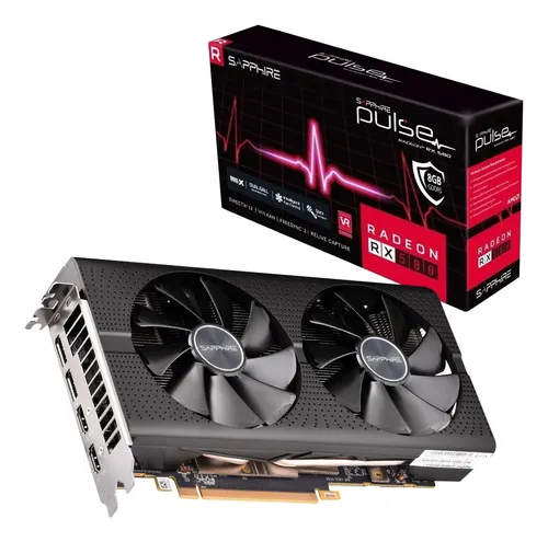 Placa De Video Sapphire Amd Radeon Rx 580 8gb Pulse Gddr5