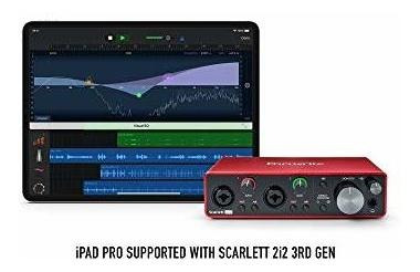 Scarlett 2i2 2x2 Usb Audio Interface Full Studio Bundle Kit