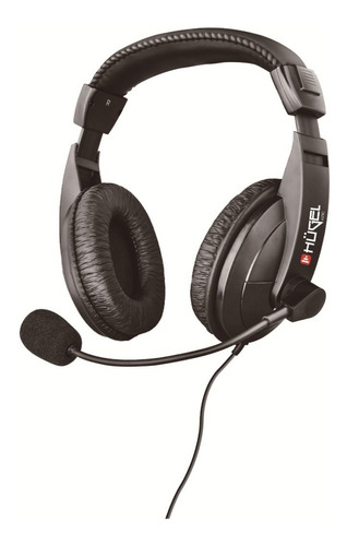 Imagen 1 de 1 de Auriculares Hugel Multimedia Microf Usb Pc Streaming Gamer