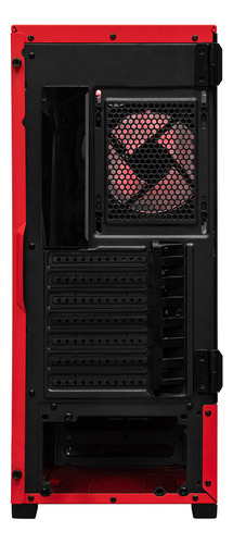 Gabinete Gamer Xtreme Pc Gaming Ring Knuckles Edition Torre Completa E-atx 4 Fan Argb Cristal Templado