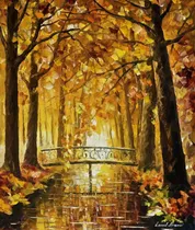 Comprar Cuadros Modernos Atractivos Afremov 100x70\u002F80x80