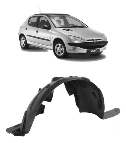 Guardaplast P/ Peugeot 206 2005 2006 2007 Xrd Xr Xs Xt Live!