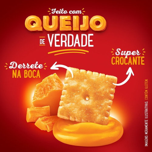 Imagem 4 de 5 de Salgadinho Cheez It Sabor Cheddar 65g