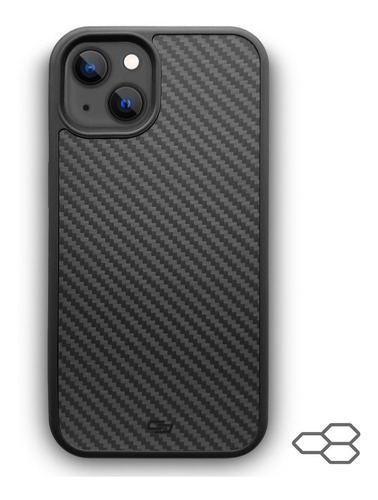 Para iPhone 13 Capa Fibra Carbono Premium Anti Impacto Luxo