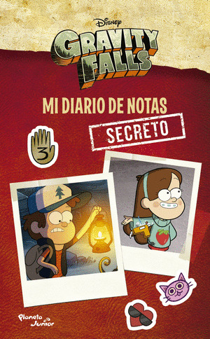 Libro Gravity Falls. Mi Diario De Notas Secreto